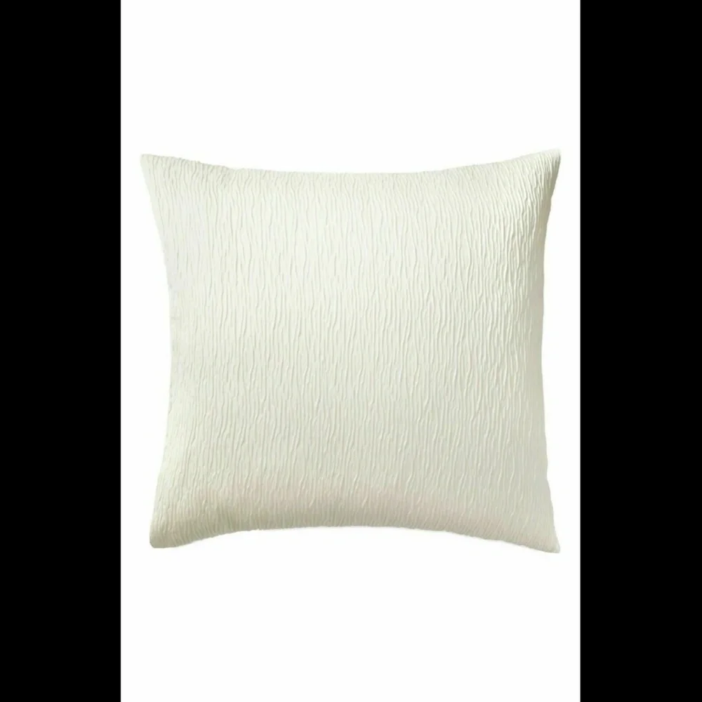 NIB $190 Donna Karan‎ Rhythm [ 1 ] Jacquard Euro Pillow Sham